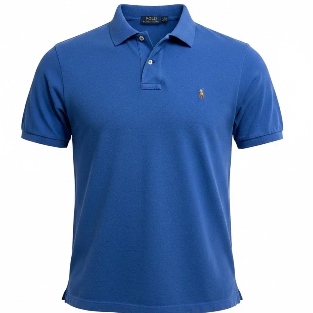 Polo Ralph Lauren Mens 3XB Royal Blue Cotton Golf Polo Shirt Pony Logo (V11)